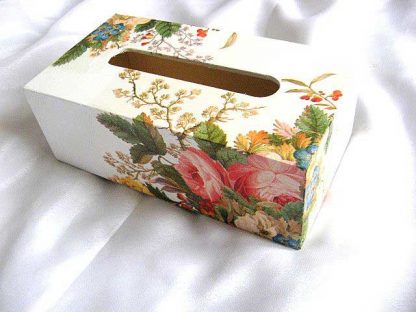 Ornament floral gen ikebana pe cutie servetele hartie model 28703 poza a 2a