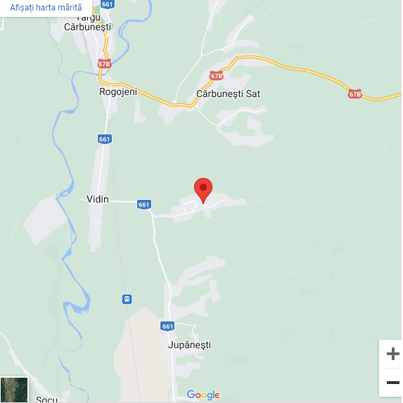 Politica in Romania - se face politica in interesul cetateanului. Satul Boia, comuna Jupâneşti, România - captură Google Maps