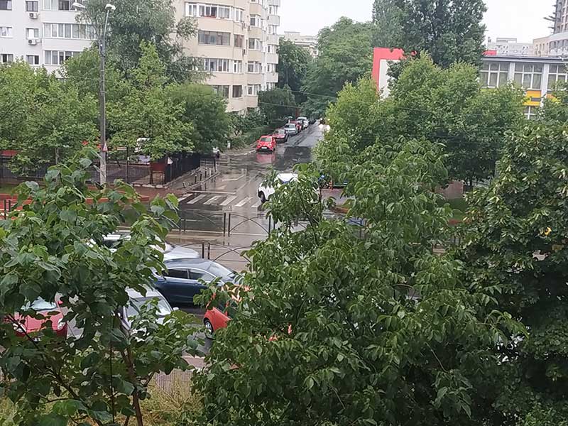 Ploaie de vara in Bucuresti - azi 7 iulie 2022