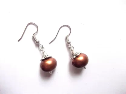 Cercei perle naturale femei, cercei 43456 1