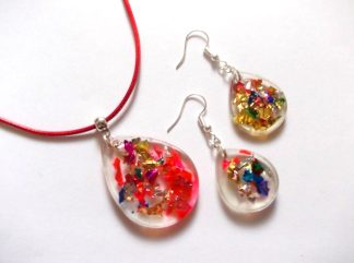 Set bijuterii cu rasina 48900