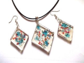 Set bijuterii cu rasina 48909