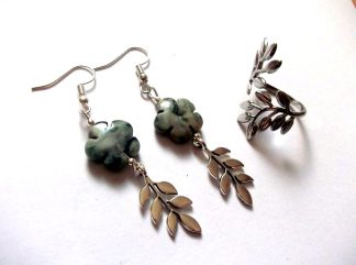 Setul cu frunzulite cu agate indiene 48917